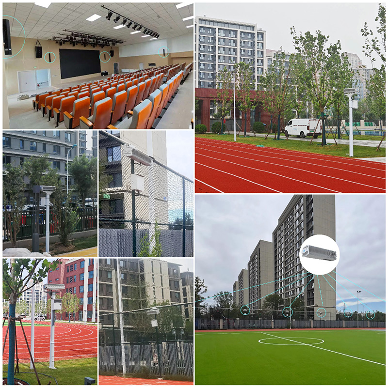 清聽聲學安靜操場系統、教室均衡聲場系統在天津三所新建校部署！