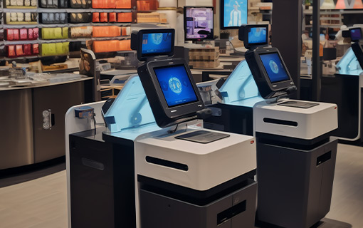 自助收銀機集成定向聲技術(shù),實現(xiàn)精準(zhǔn)音效,無干擾